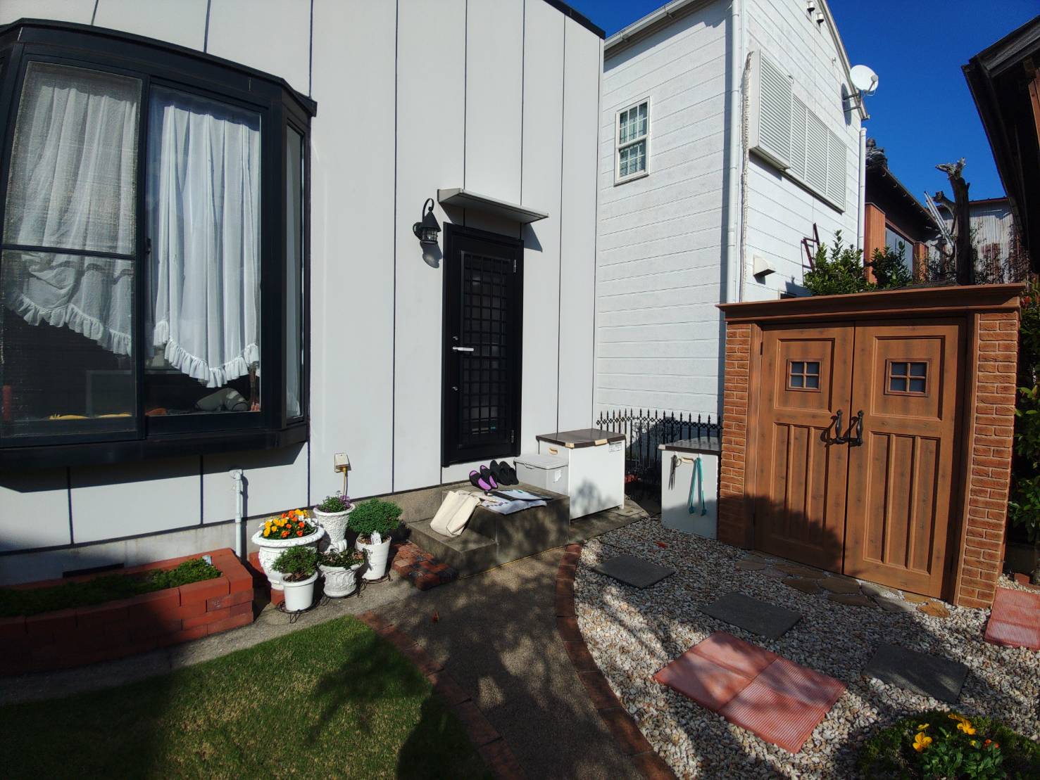 テラス取付け前の写真です。